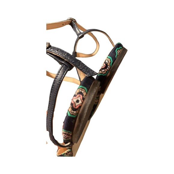 J CREW Beaded Tassel Moroccan Sandals Size 6 Women’s In Excellent Condition - Picture 9 of 11